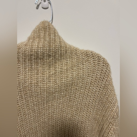 Wilfred Beige Turtleneck Sweater - Picture 9 of 11